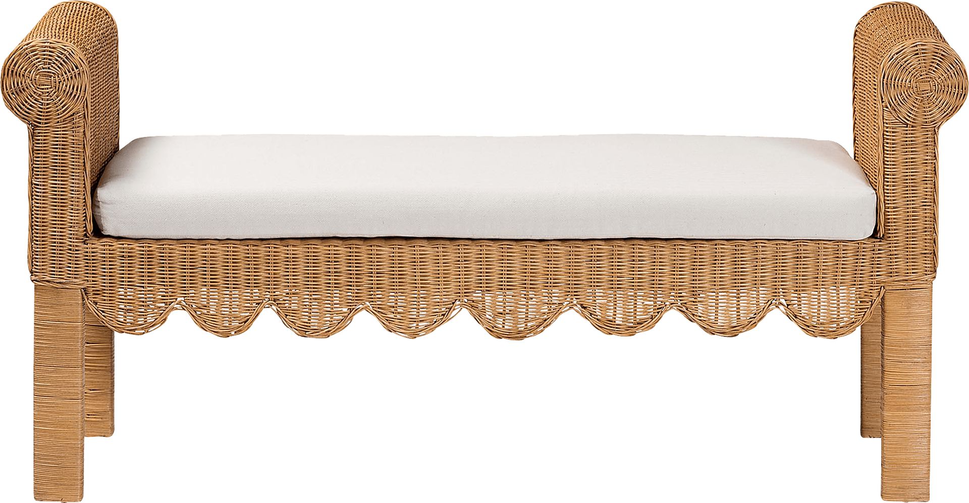 Moonbite Brown Accent Bench - Image 3