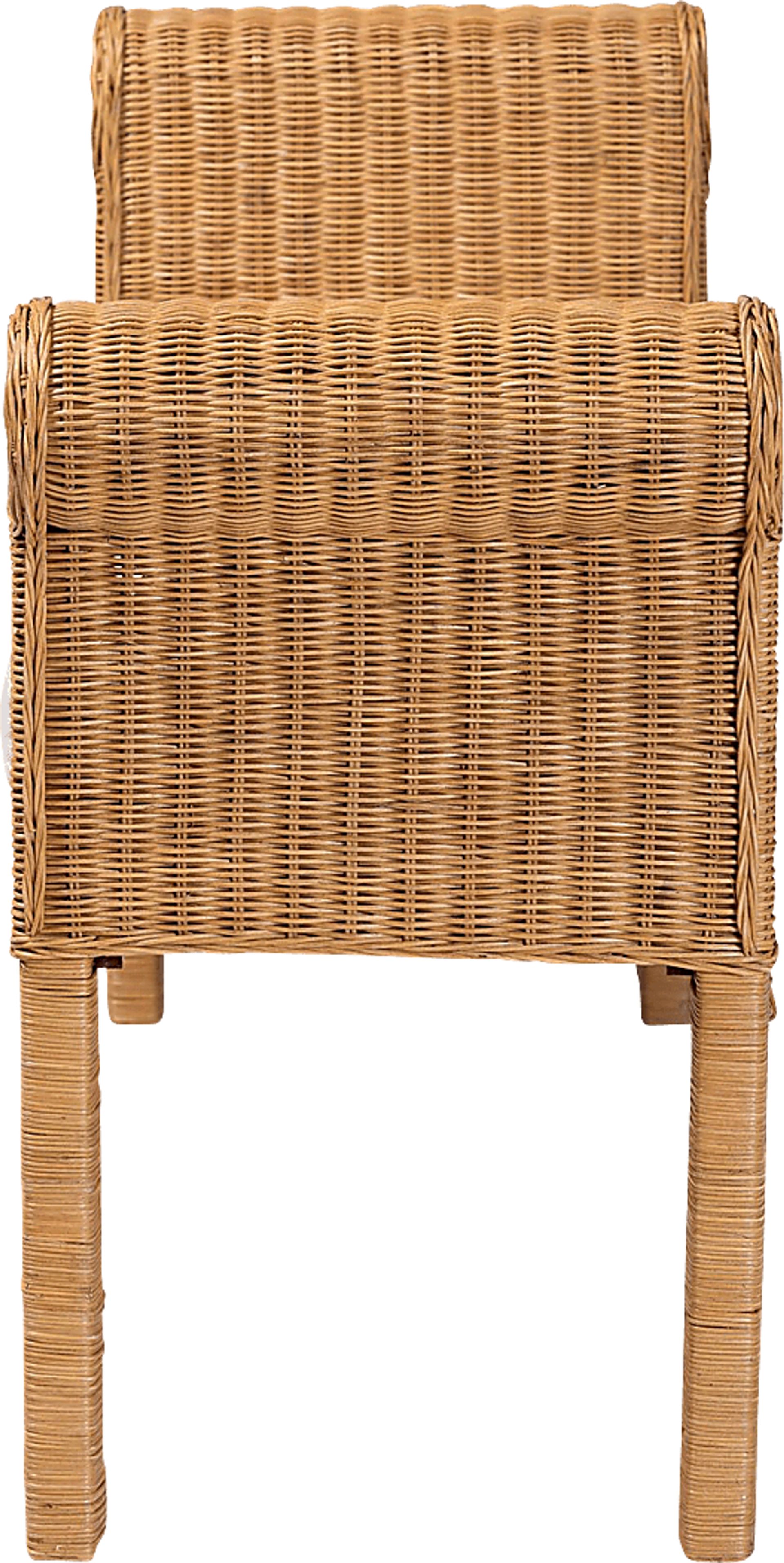 Moonbite Brown Accent Bench - Image 7
