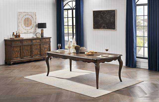 Mooncoin Brown Dining Table - Thumbnail - Image 6
