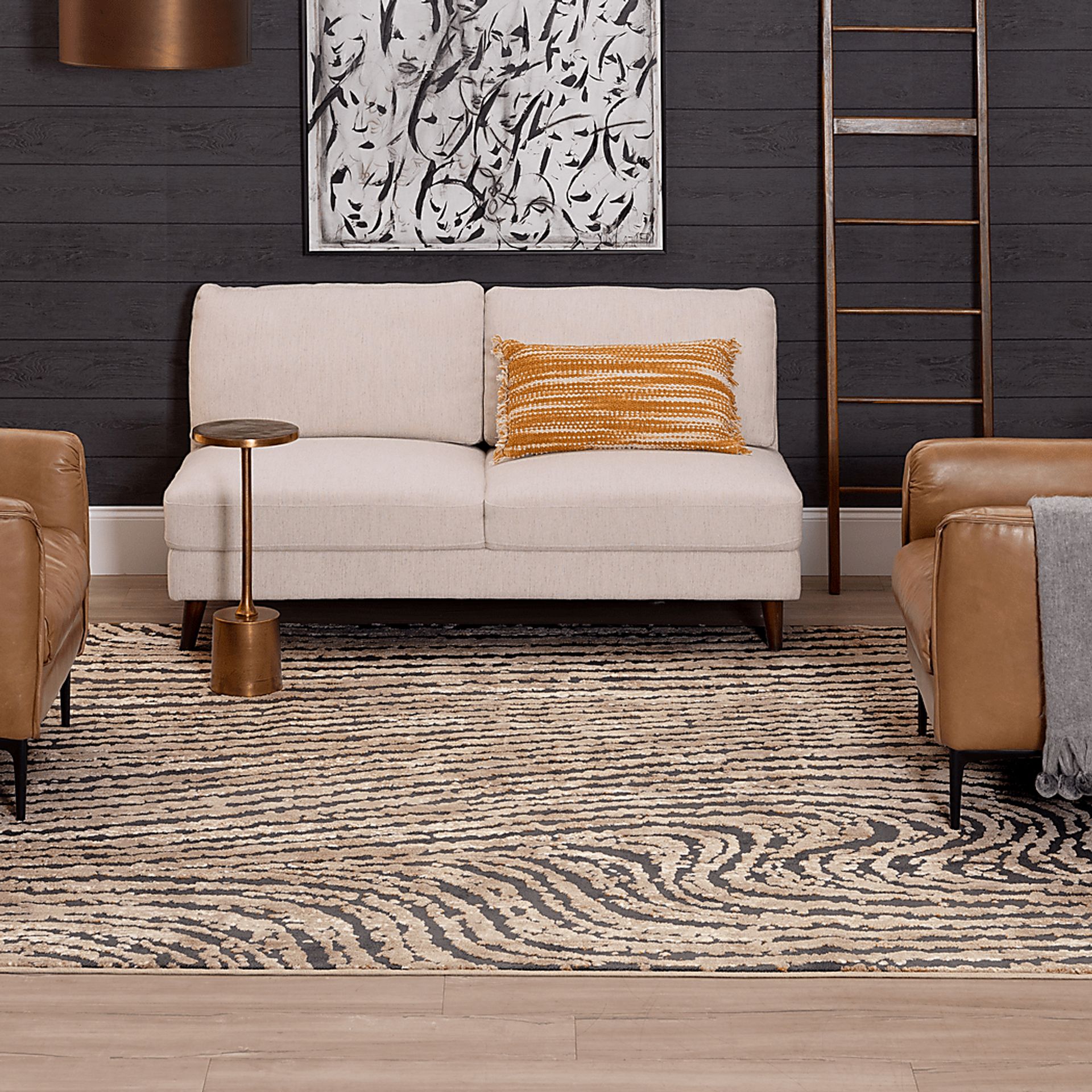Stacy Garcia Moondon Gray 8' x 11' Rug - Image 2