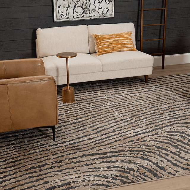 Stacy Garcia Moondon Gray 8' x 11' Rug - Thumbnail - Image 3