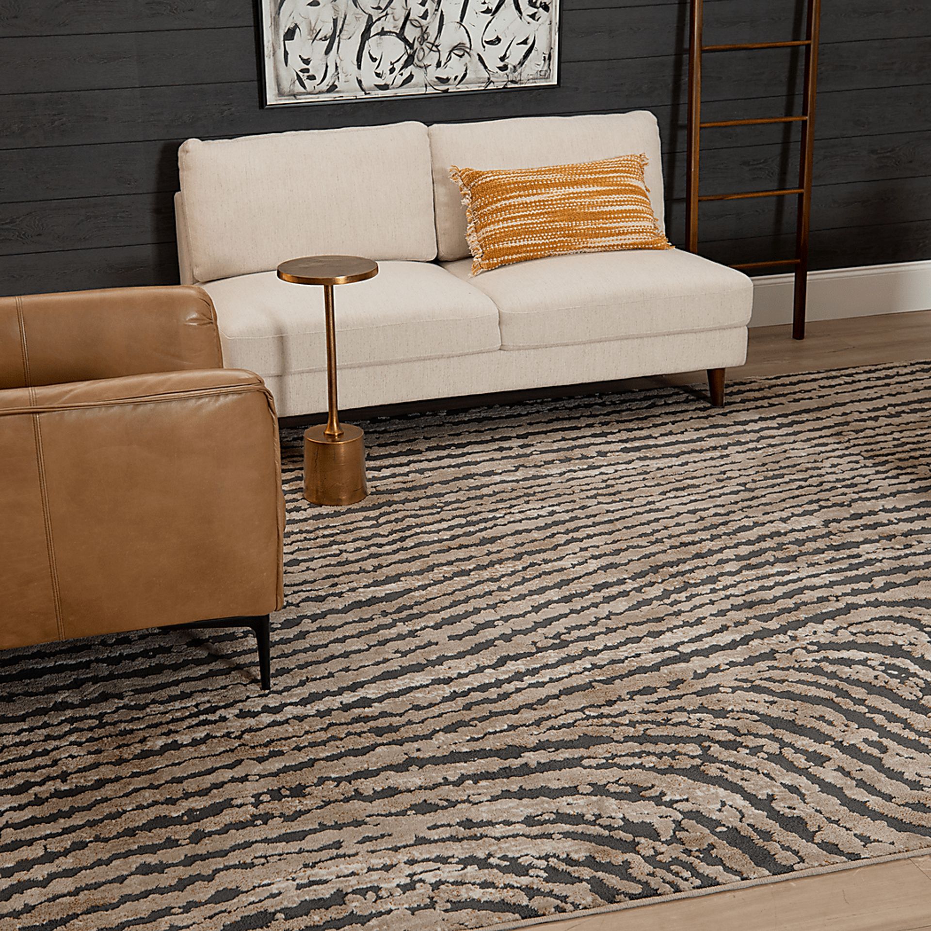 Stacy Garcia Moondon Gray 8' x 11' Rug - Image 3