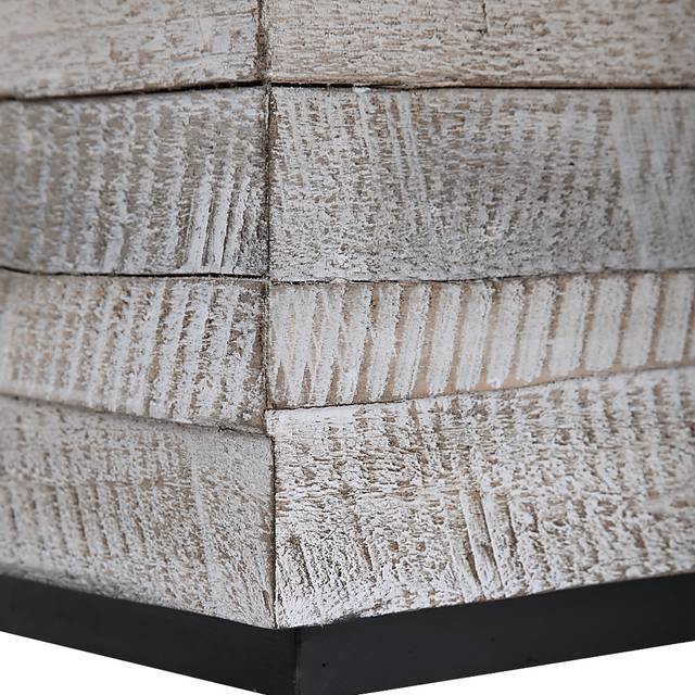 Moonflower Gray Accent Table - Thumbnail - Image 3