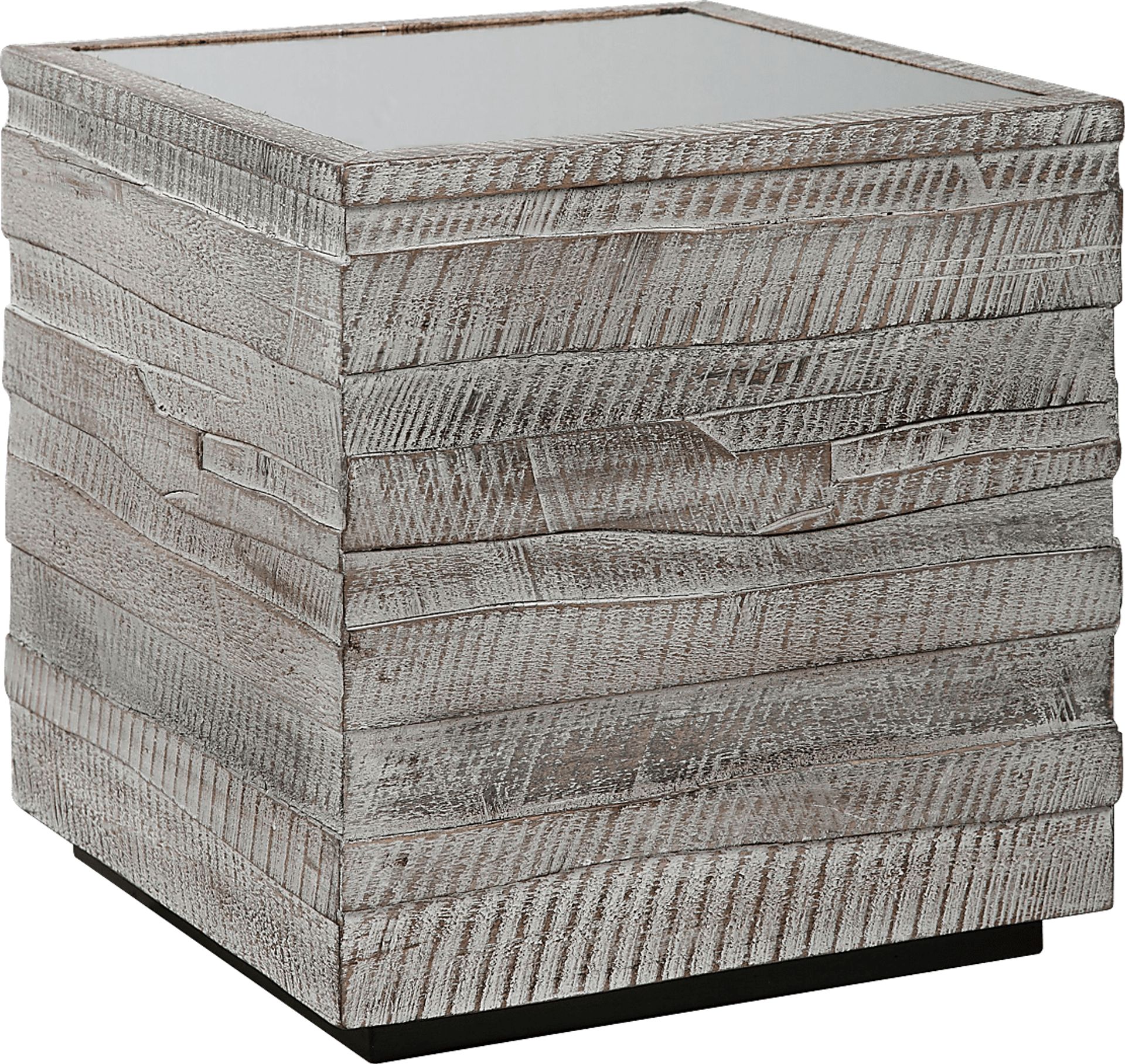 Moonflower Gray Accent Table - Image 1