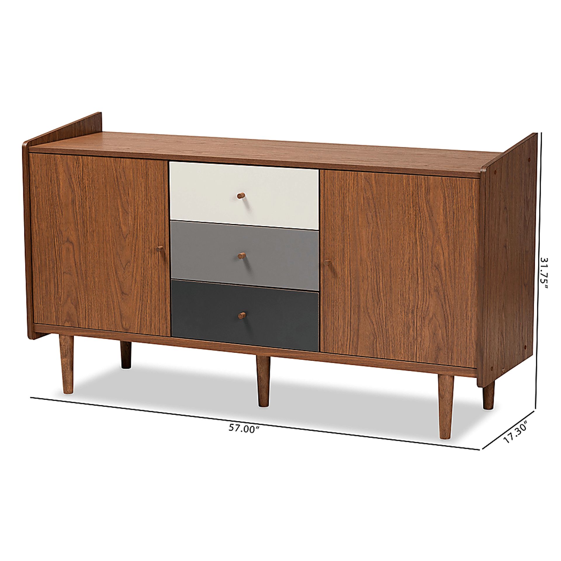 Moonglow Brown Buffet - Image 9