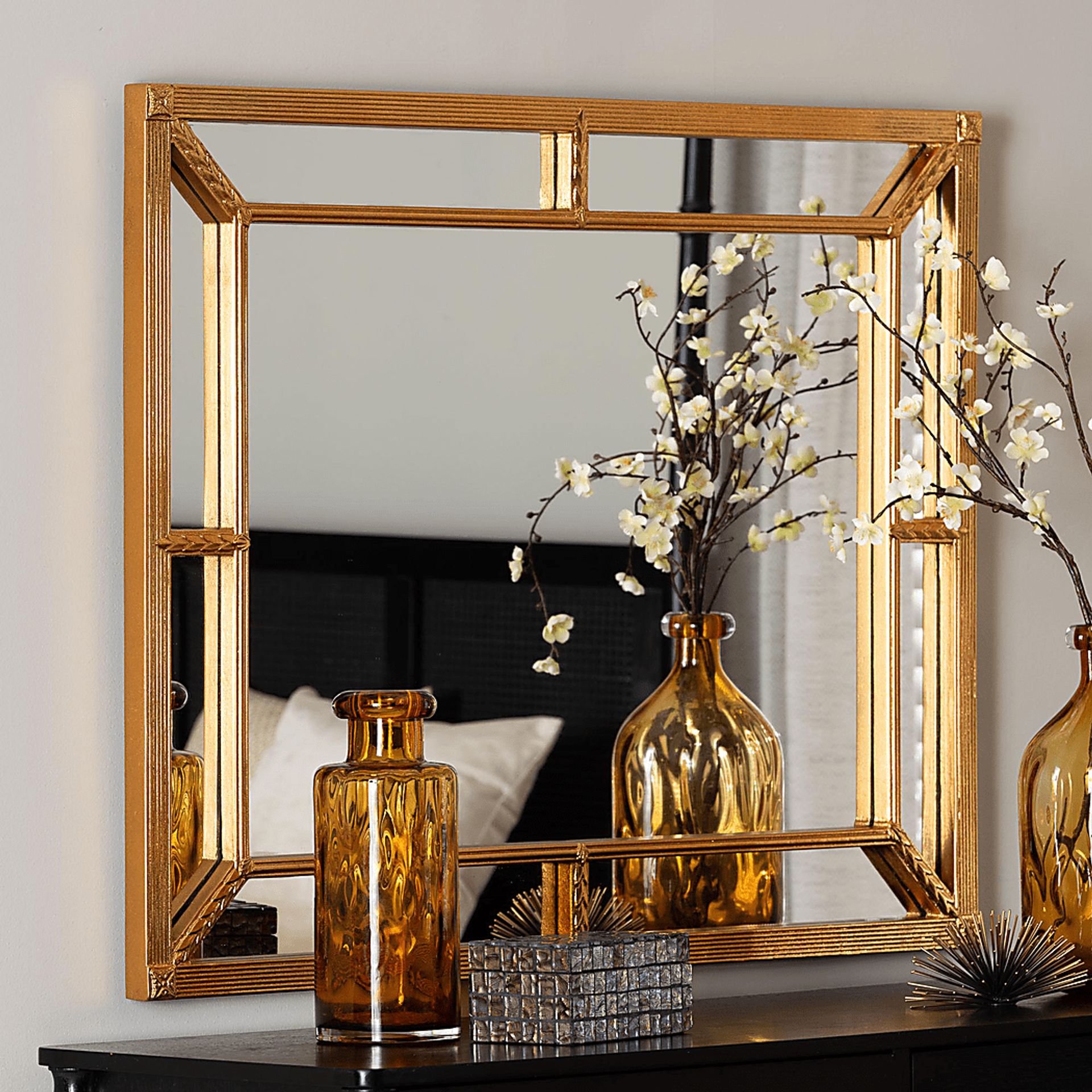 Moongolden Gold Rectangle Mirror - Image 2