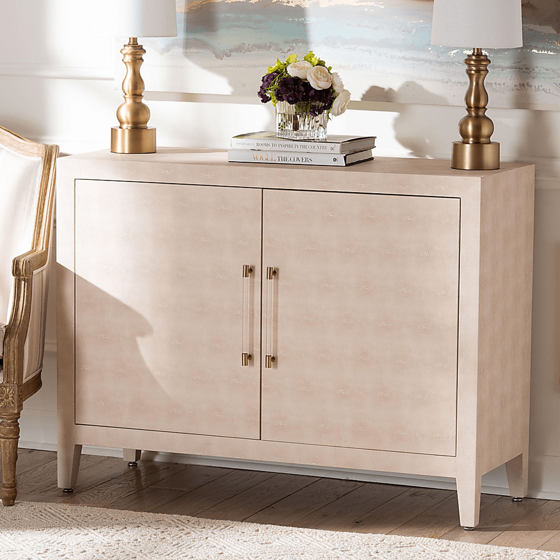 Moonhead Beige Storage Cabinet - Image 2