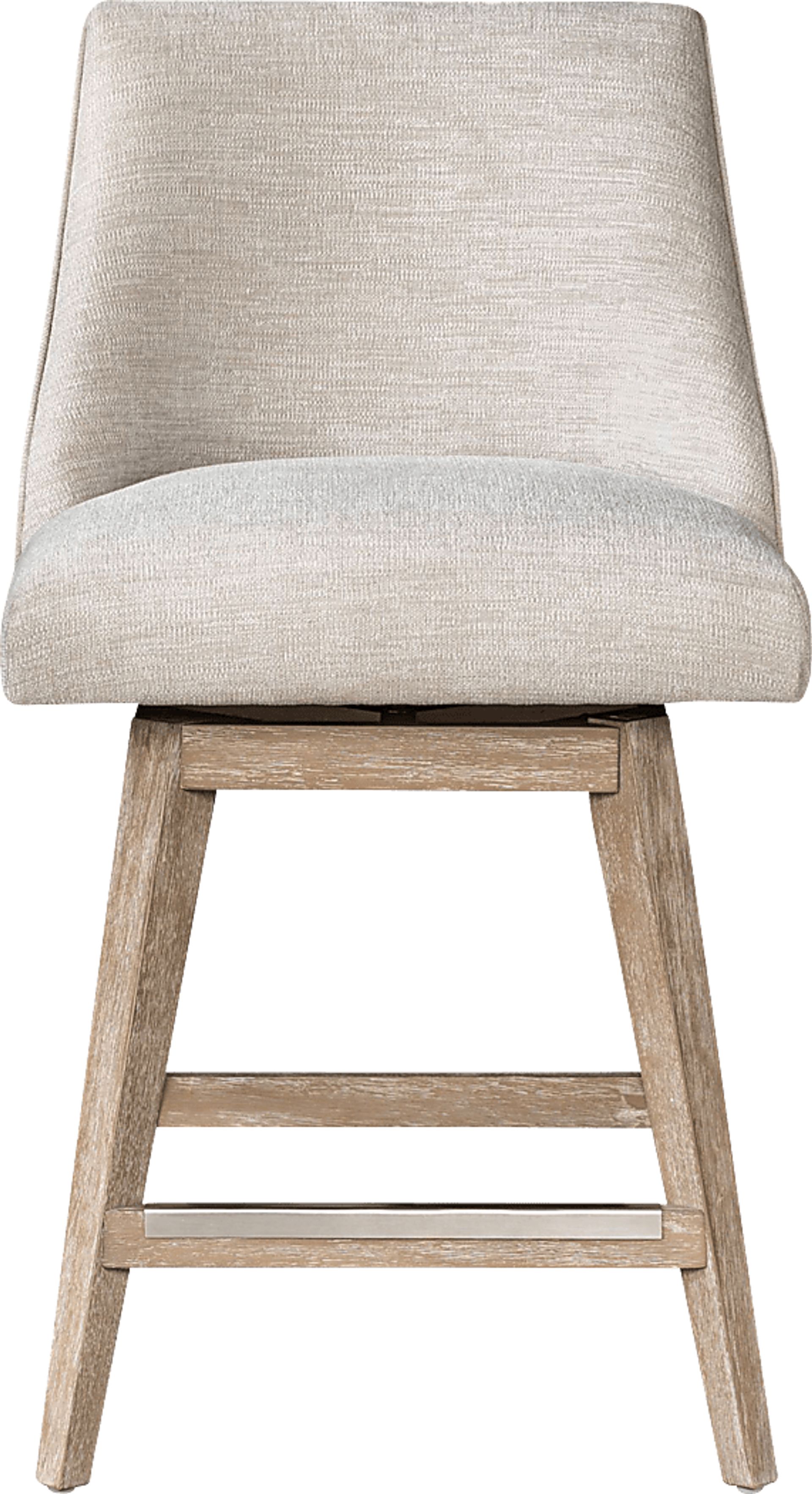 Moonshadow Light Gray Swivel Counter Height Stool - Image 1
