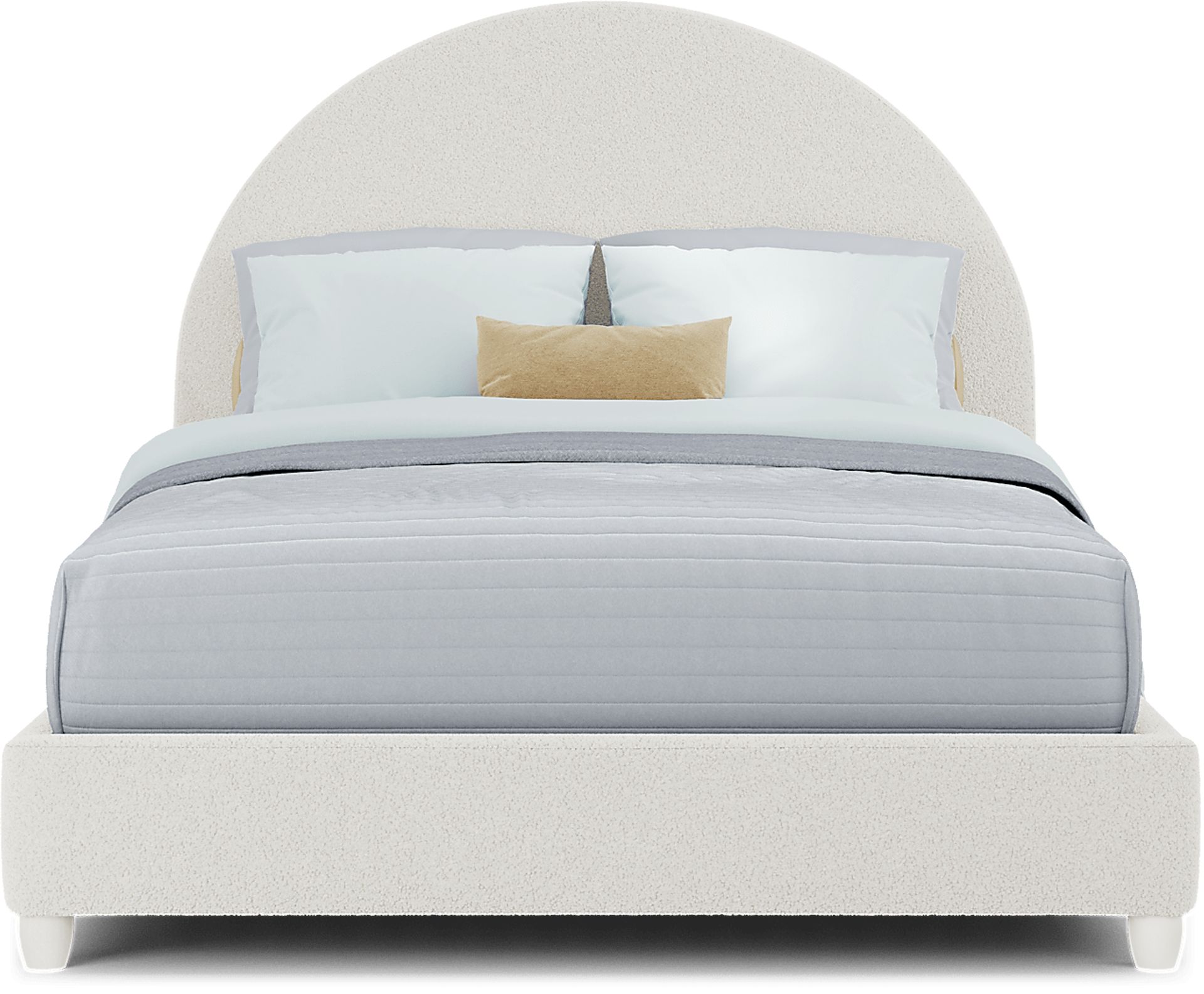 Kids Moonstone Natural Full Upholstered Bed - Image 2