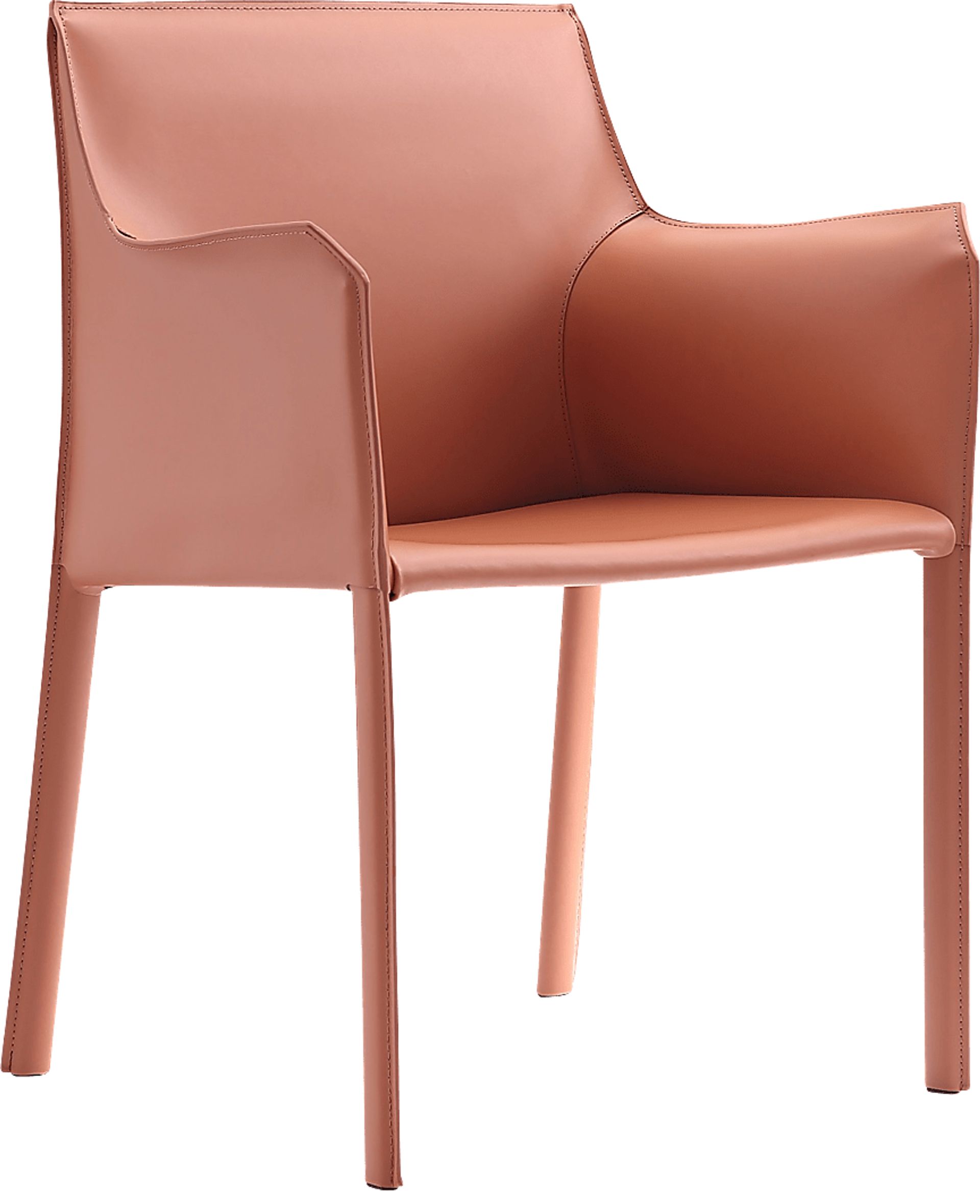 Moontime Brown Arm Chair - Image 1