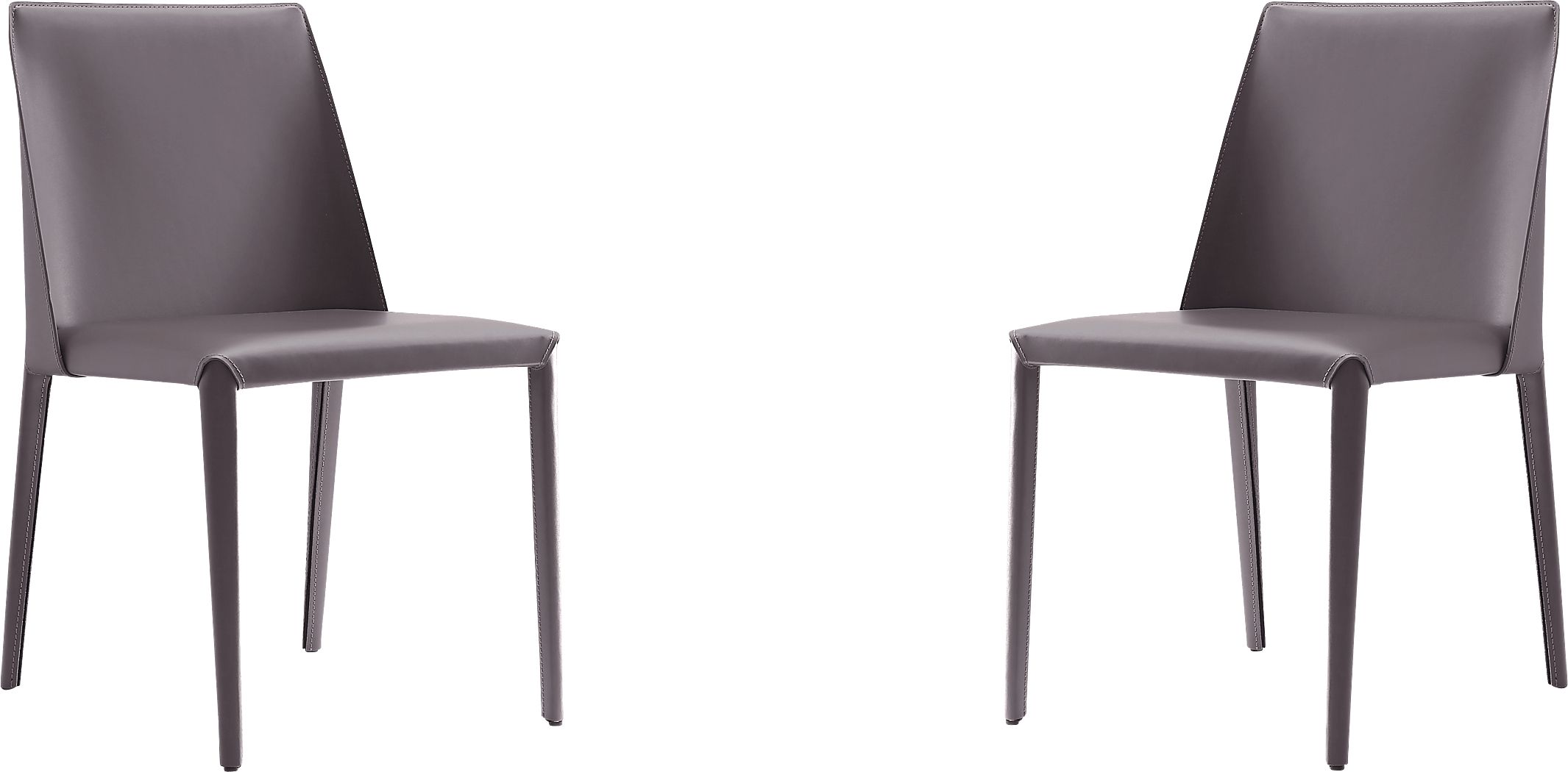 Moontime Gray Side Chair, Set of 2