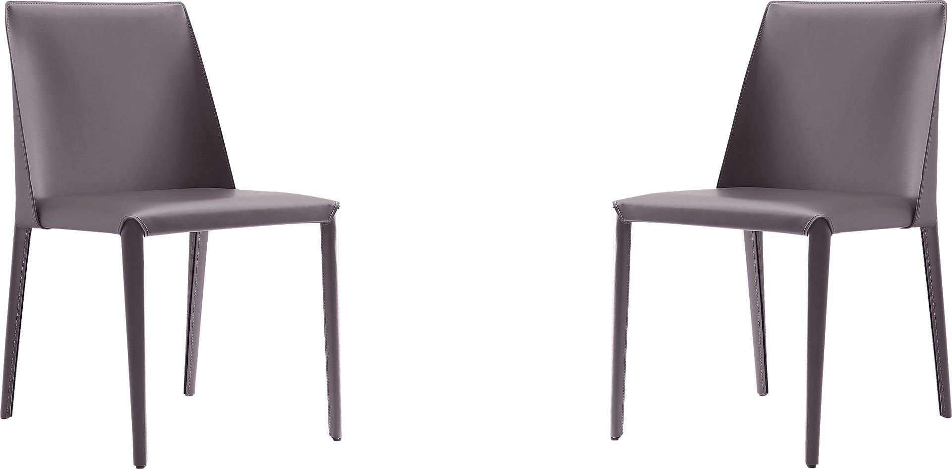 Moontime Gray Side Chair, Set of 2 - Image 1