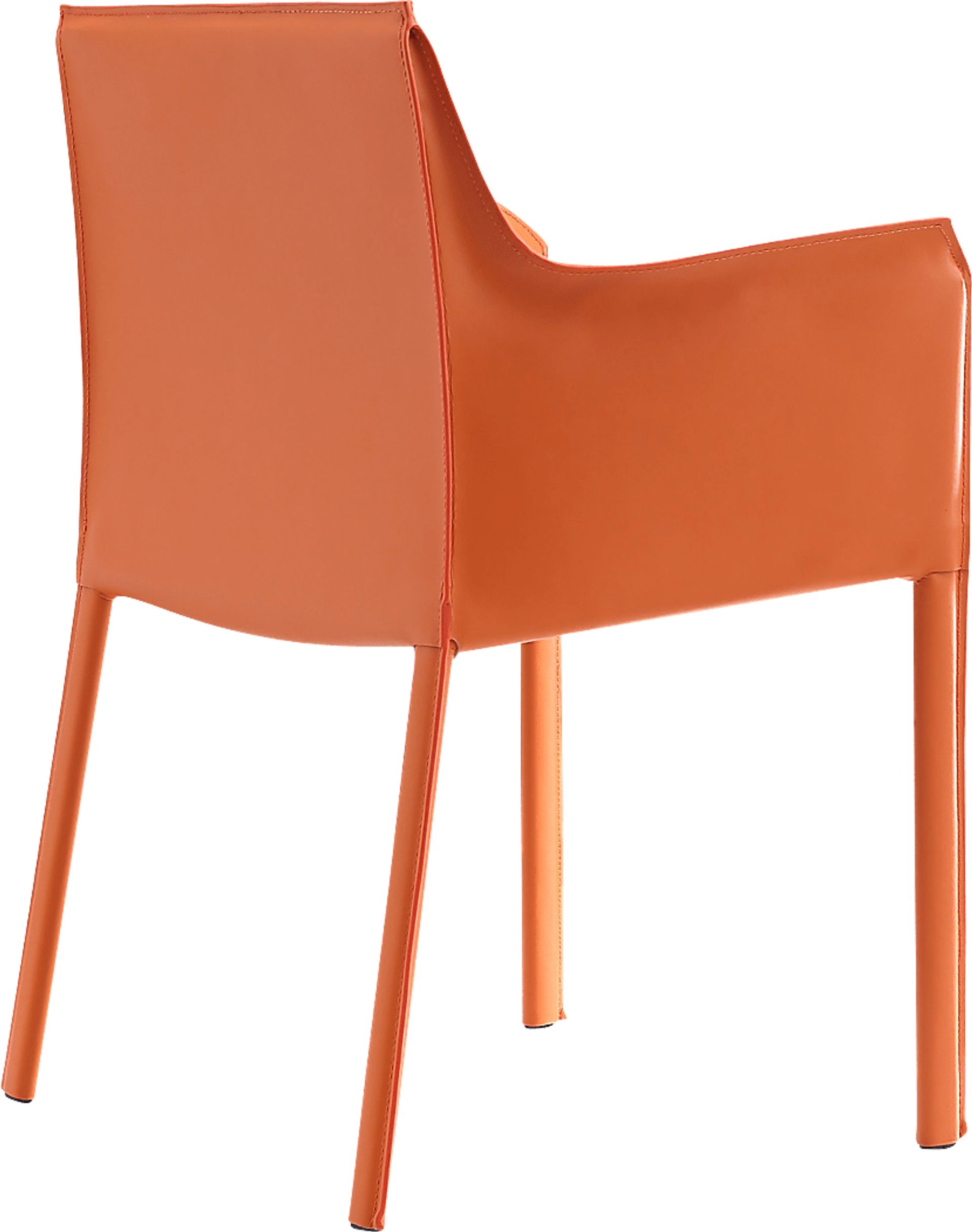 Moontime Orange Arm Chair - Image 3