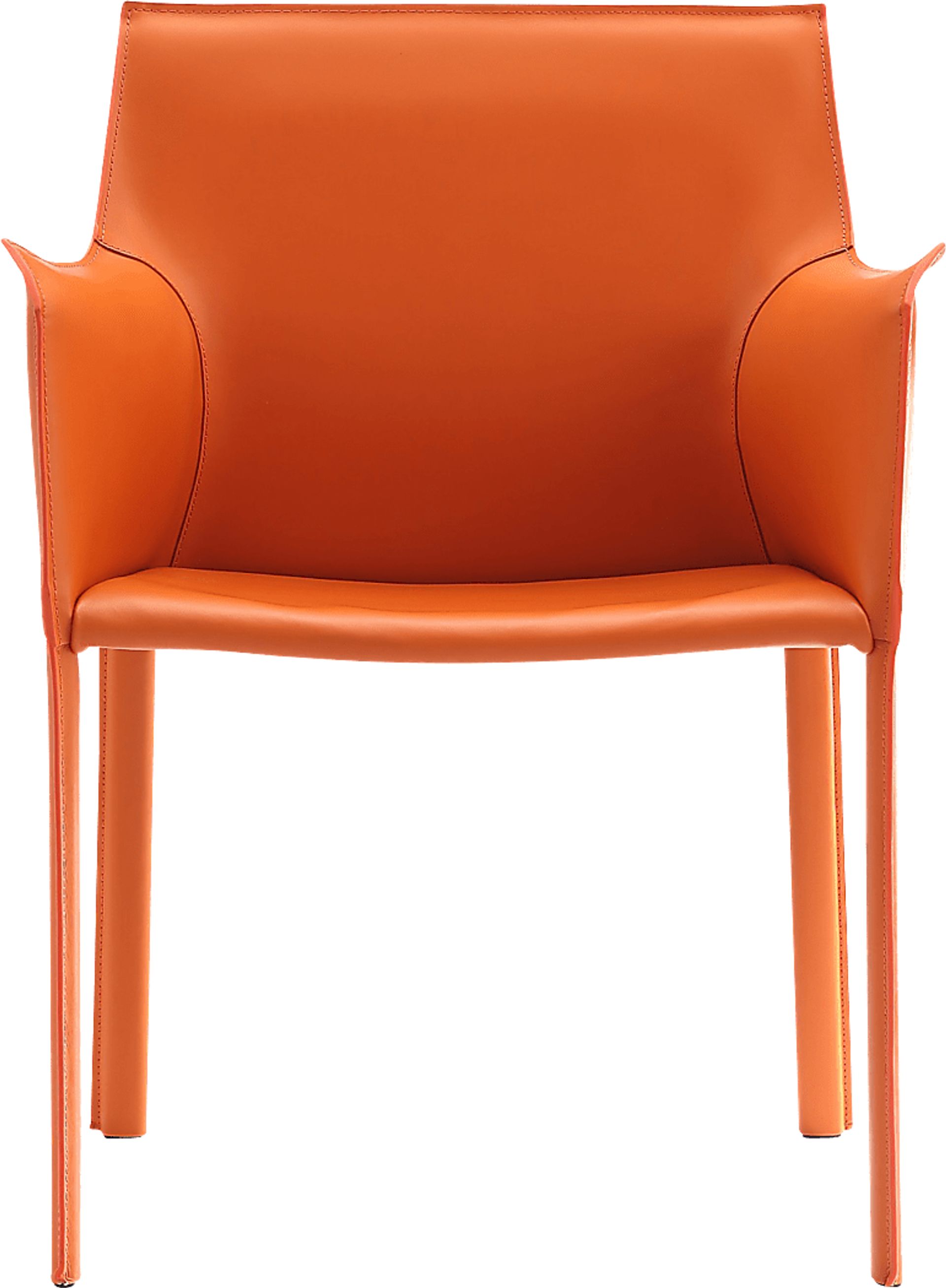 Moontime Orange Arm Chair - Image 5