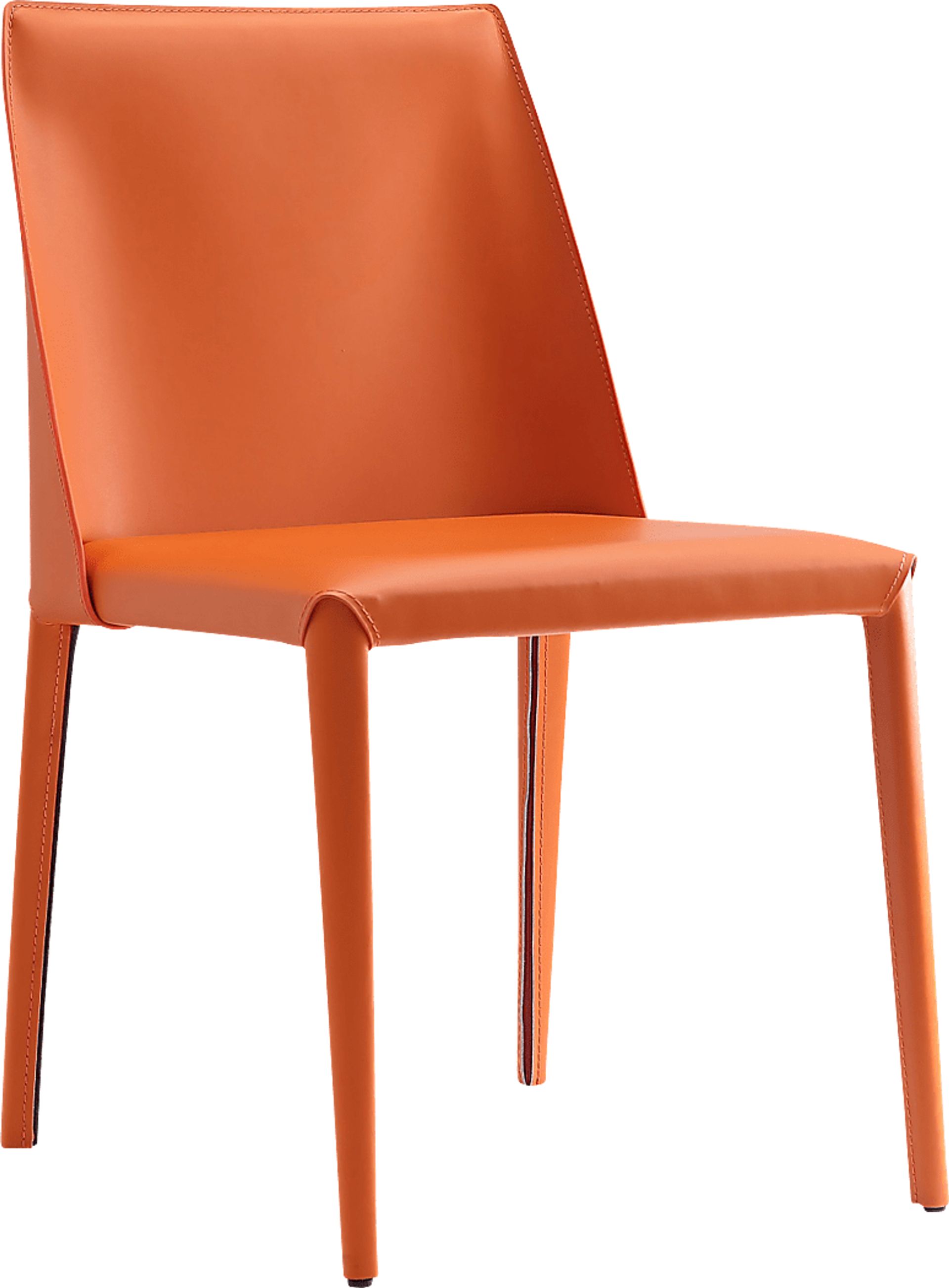 Moontime Orange Side Chair, Set of 2 - Image 3