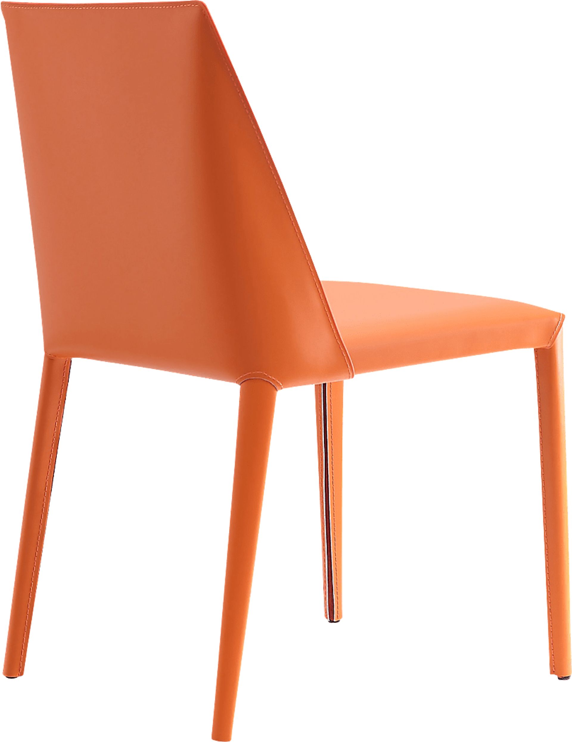 Moontime Orange Side Chair, Set of 2 - Image 4