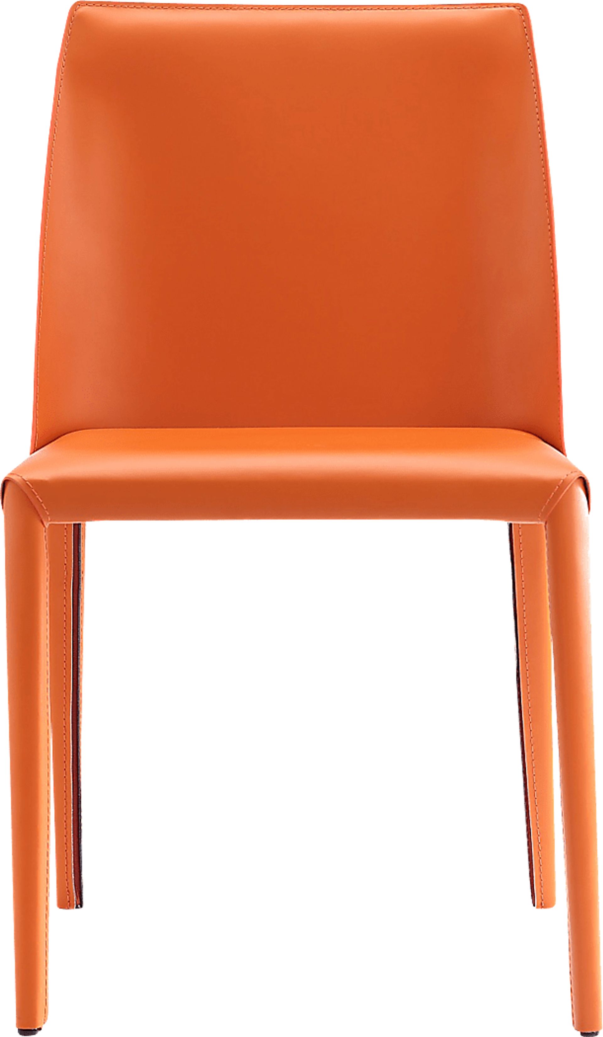 Moontime Orange Side Chair, Set of 2 - Image 5