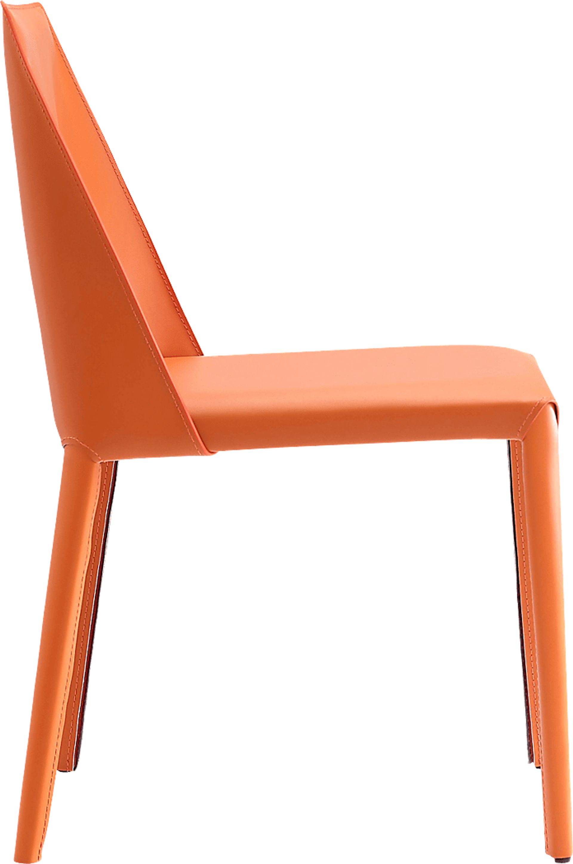 Moontime Orange Side Chair, Set of 2 - Image 6