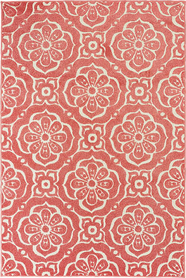 Moonvalley Pink 6'7 x 9'6 Rug - Thumbnail - Image 1