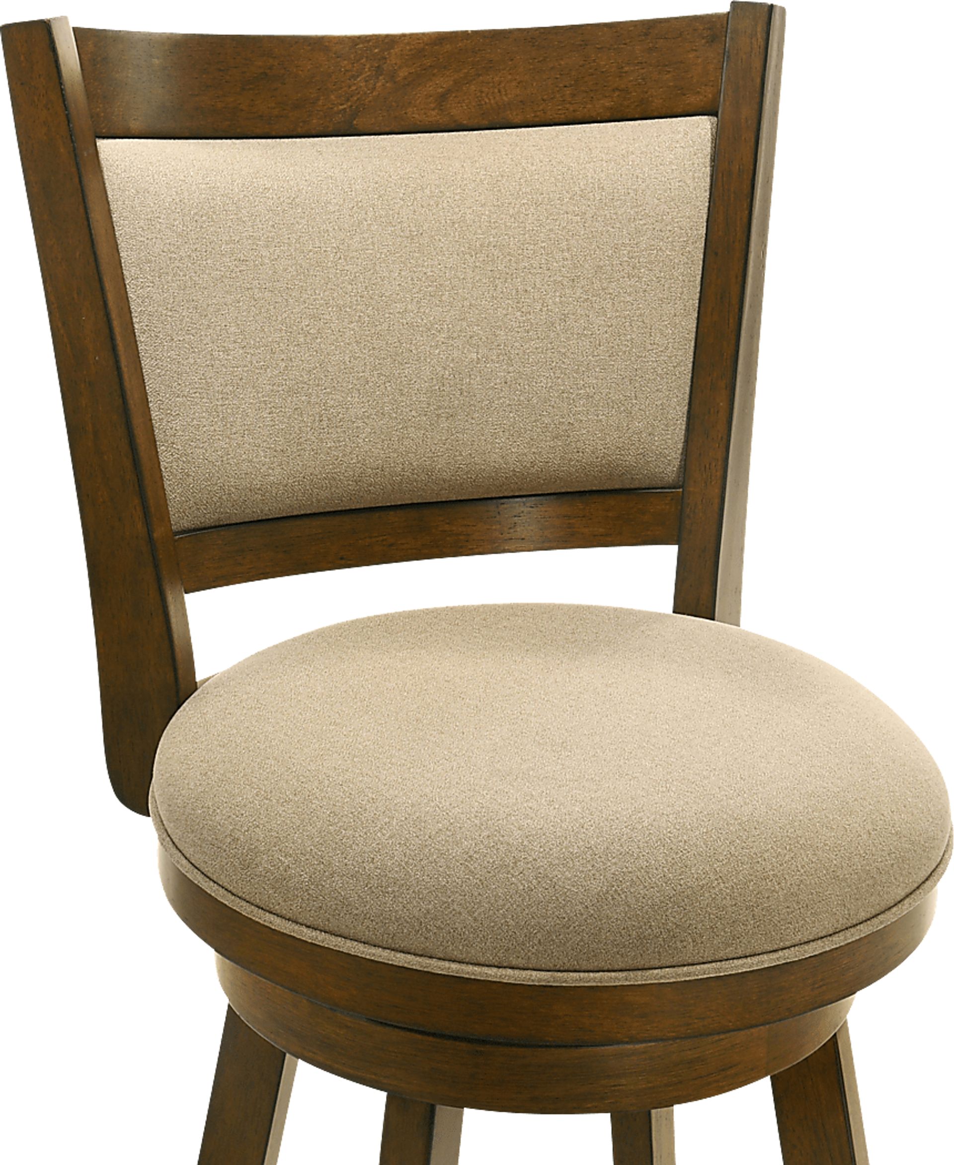 Moonworth Beige Swivel Counter Height Stool - Image 7