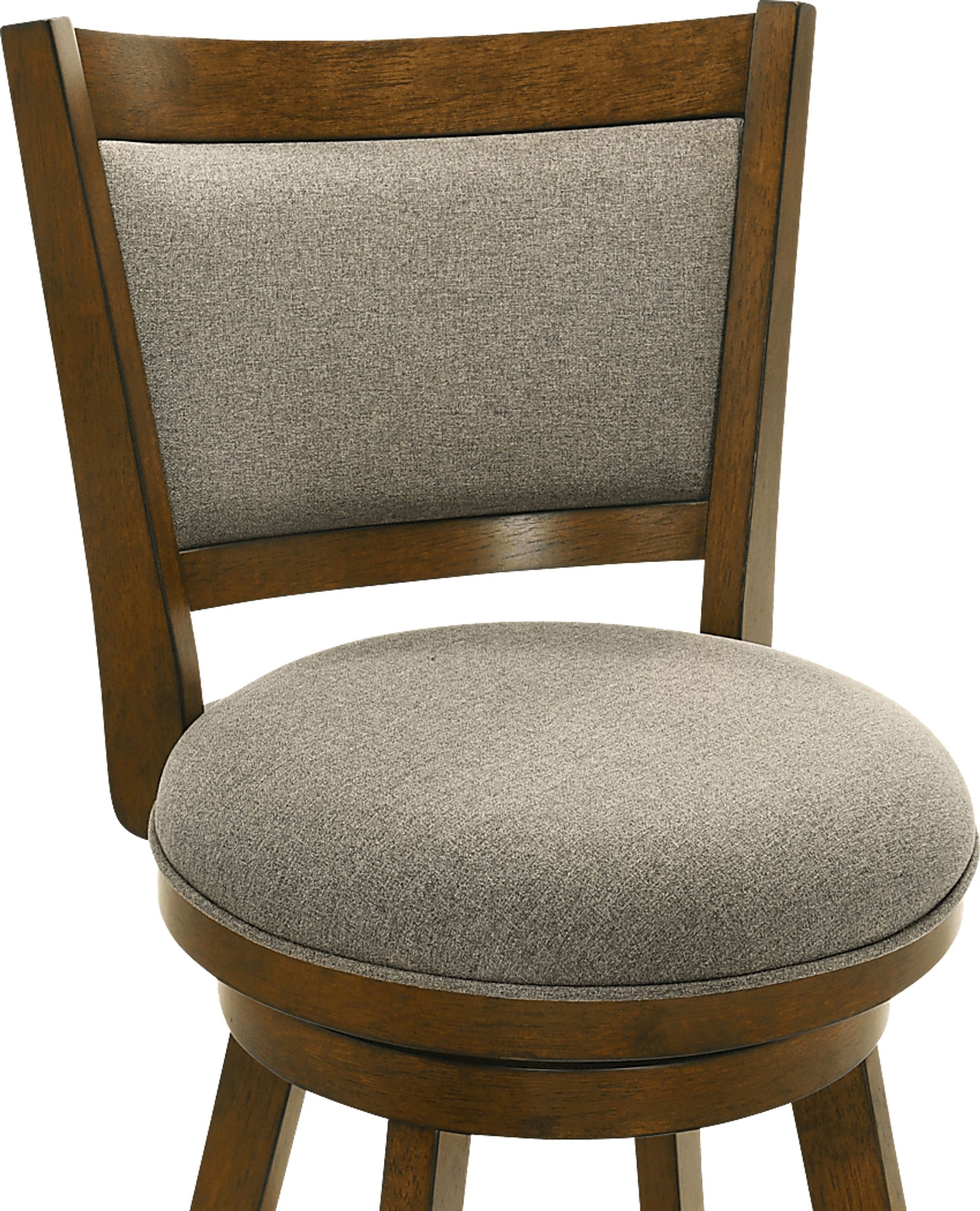 Moonworth Gray Swivel Counter Height Stool - Image 9