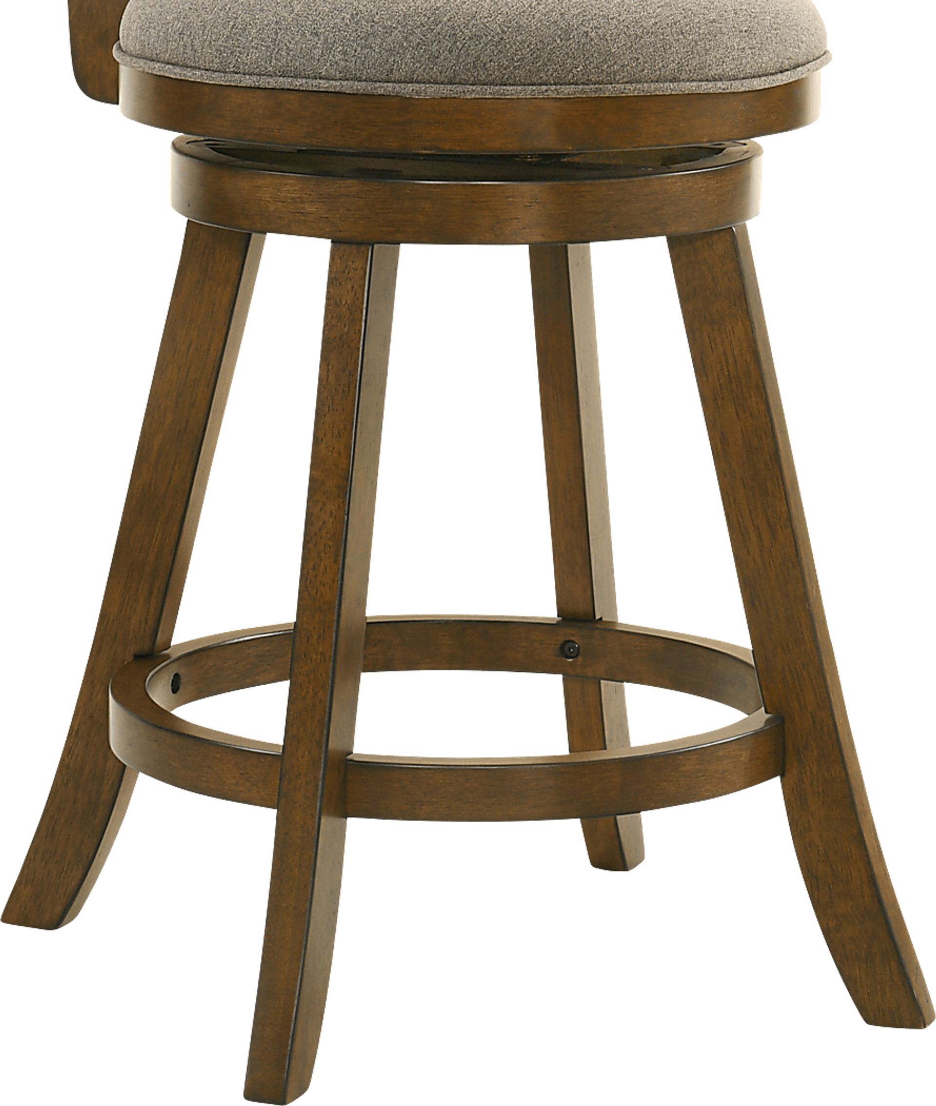 Moonworth Gray Swivel Counter Height Stool - Image 10