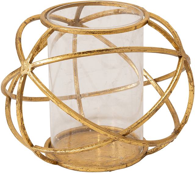 Moorecroft Gold Candle Holder, Set of 2 - Thumbnail - Image 5
