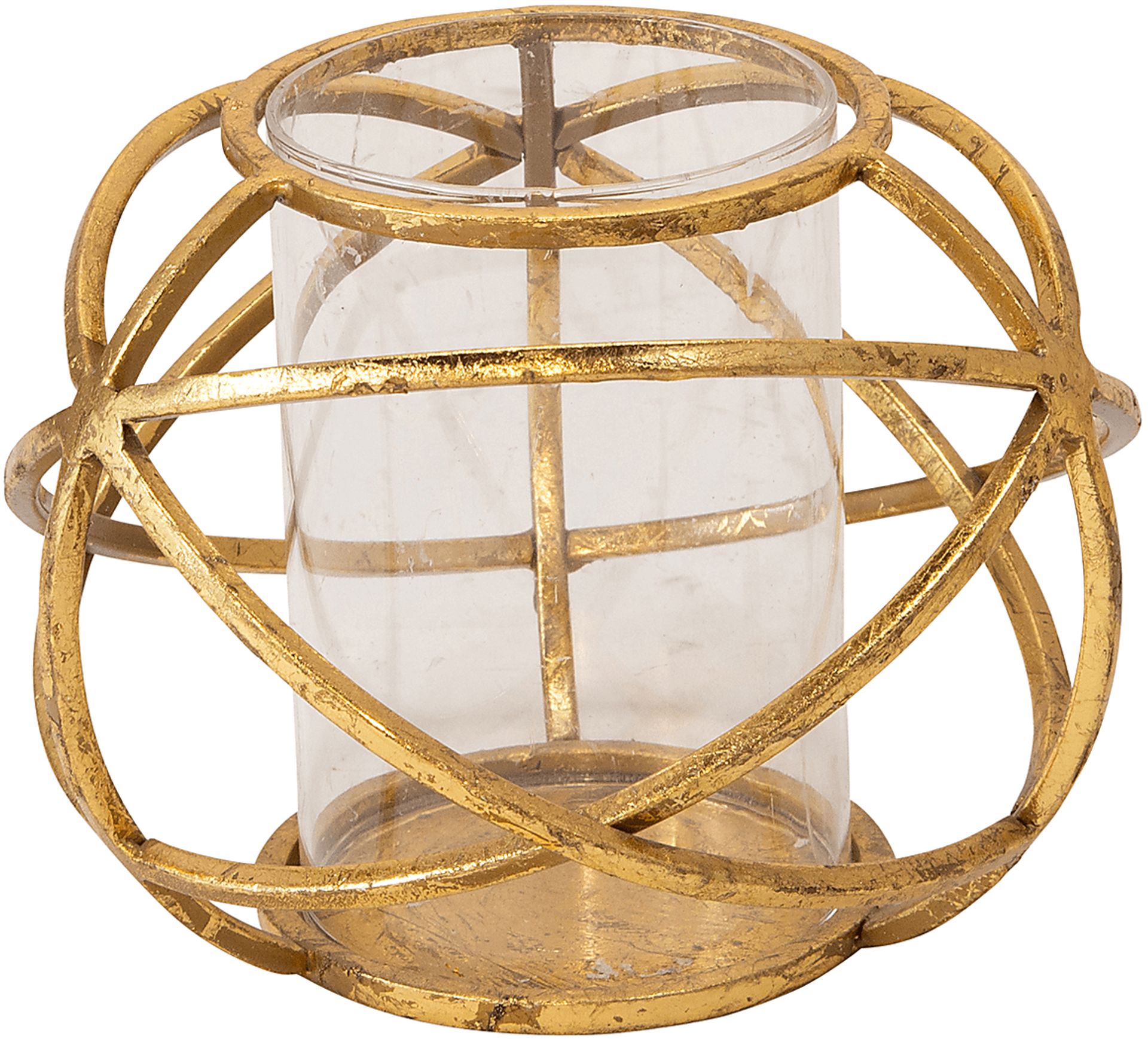 Moorecroft Gold Candle Holder, Set of 2 - Image 6
