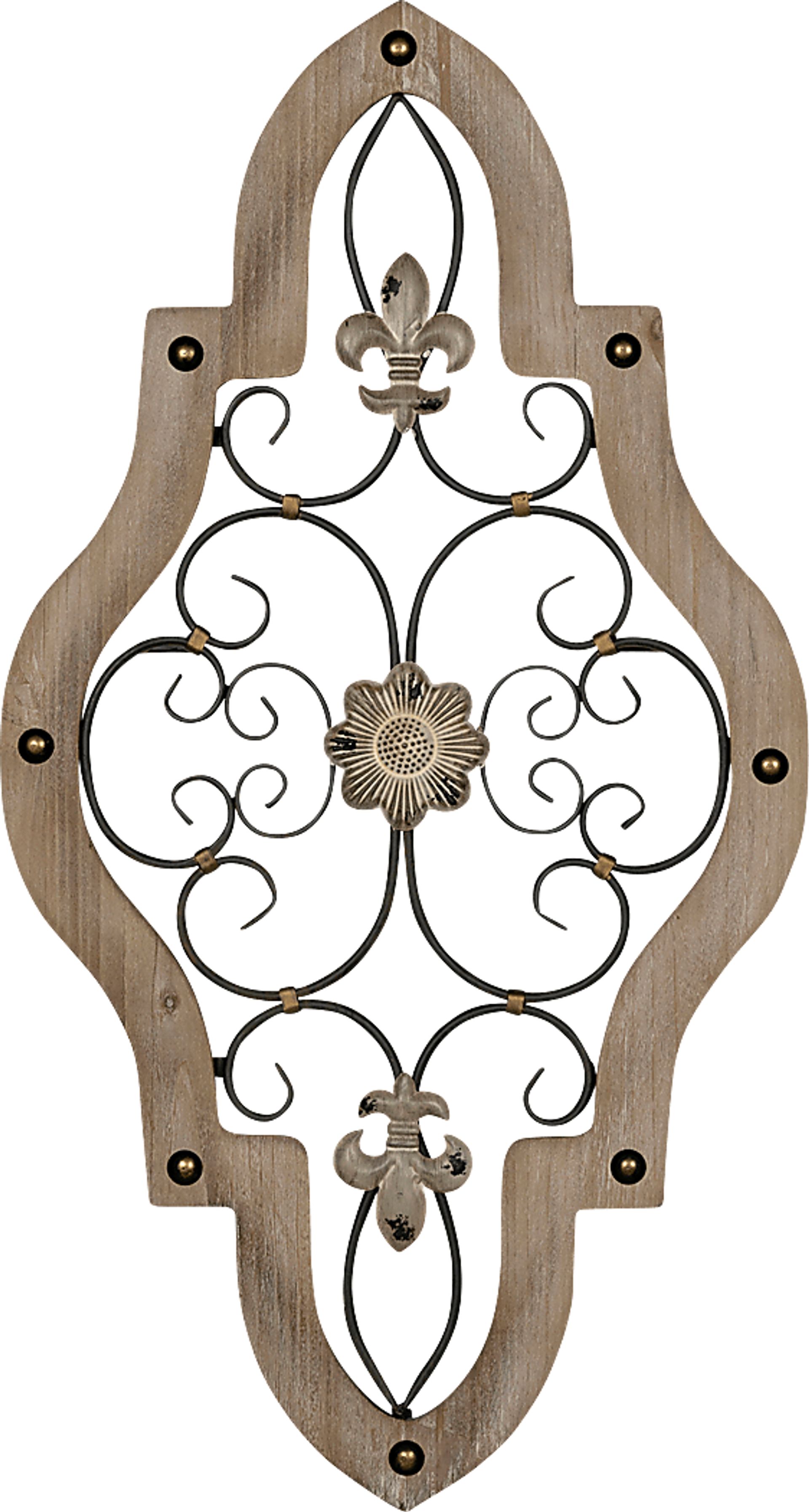 Mooreknoll Brown Wall Decor - Image 1