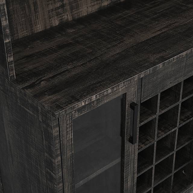 Moorman Charcoal Bar Cabinet - Thumbnail - Image 4