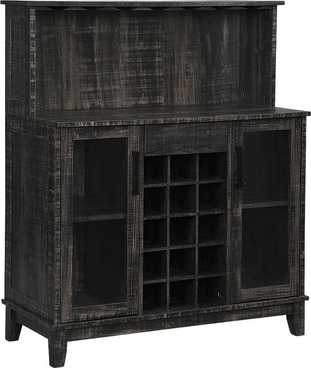 Moorman Charcoal Bar Cabinet - Thumbnail - Image 1