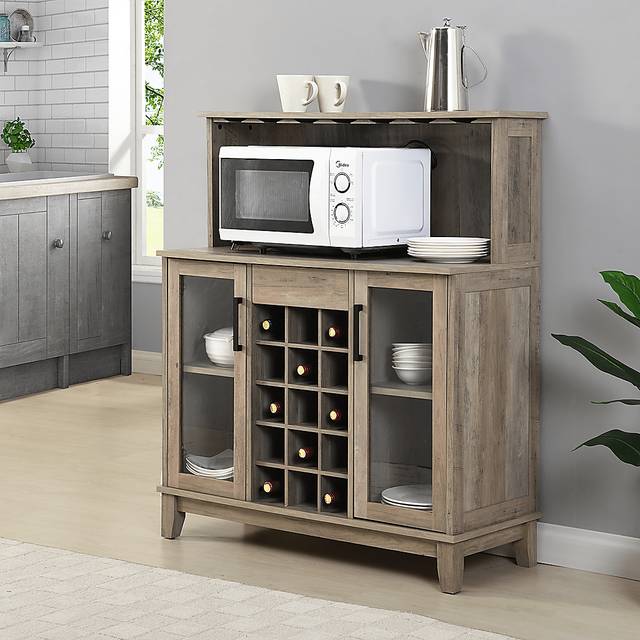 Moorman Gray Bar Cabinet - Thumbnail - Image 6