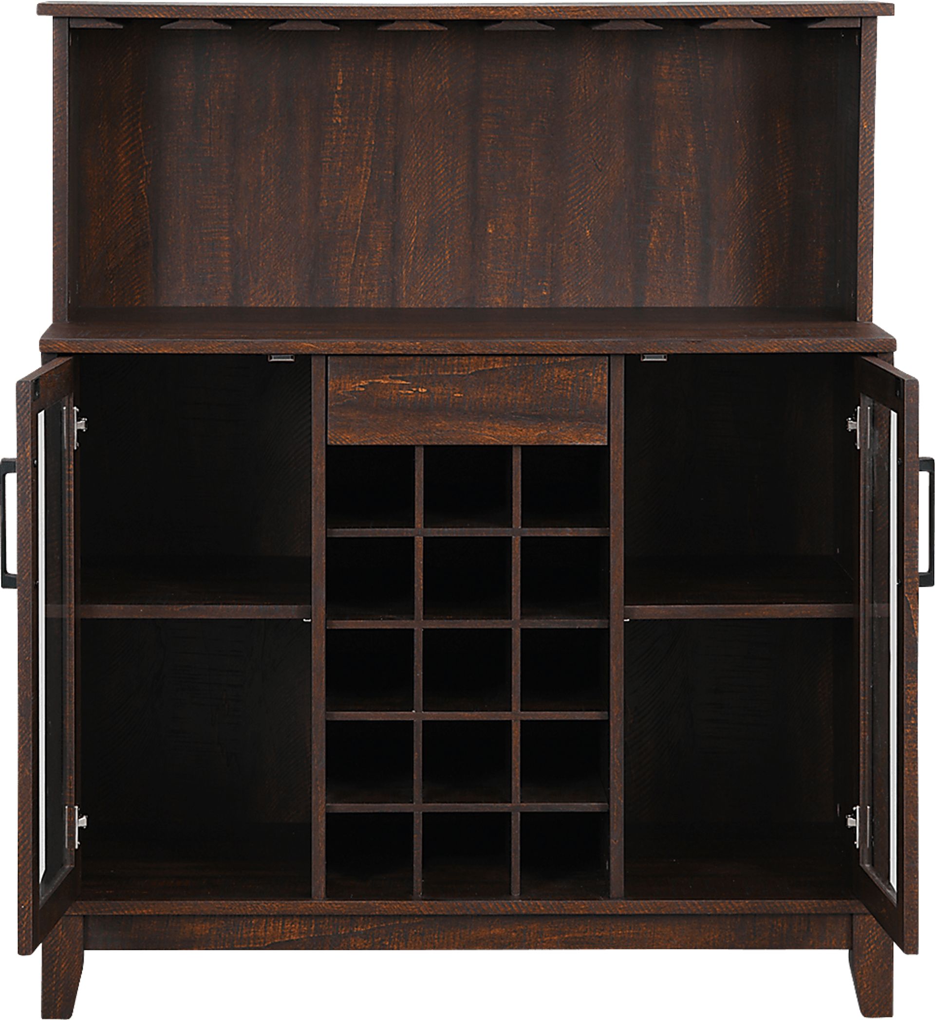 Moorman Mahogany Bar Cabinet - Image 3