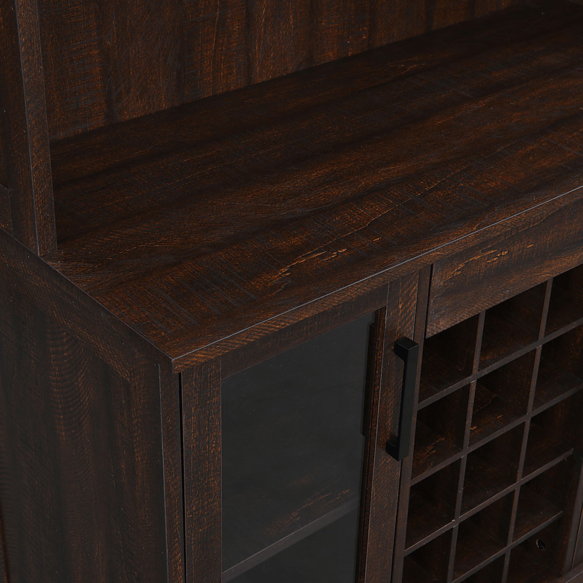 Moorman Mahogany Bar Cabinet - Image 4