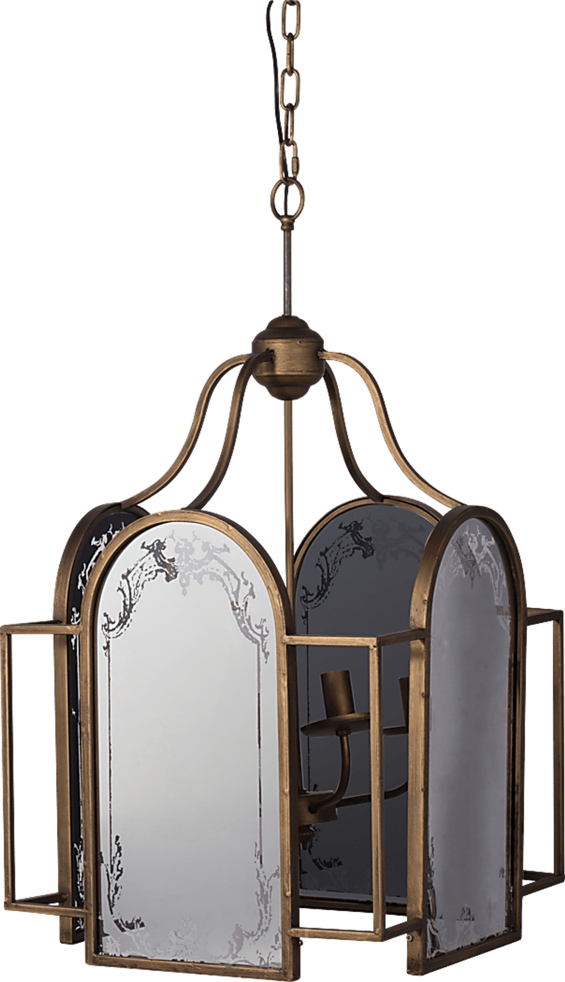 Moose Hollow Brass Chandelier - Image 1