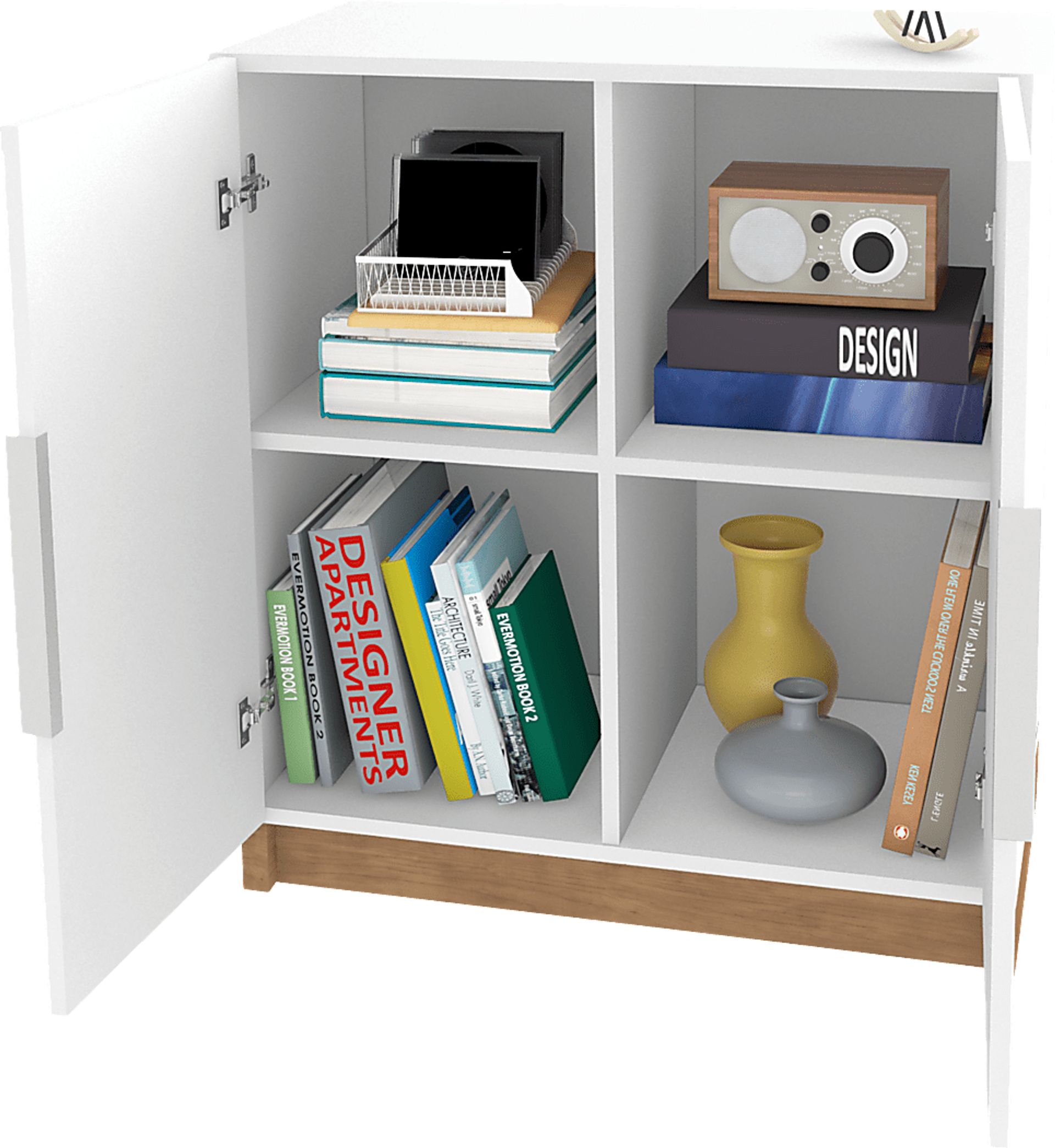 Moraga White Accent Cabinet - Image 7