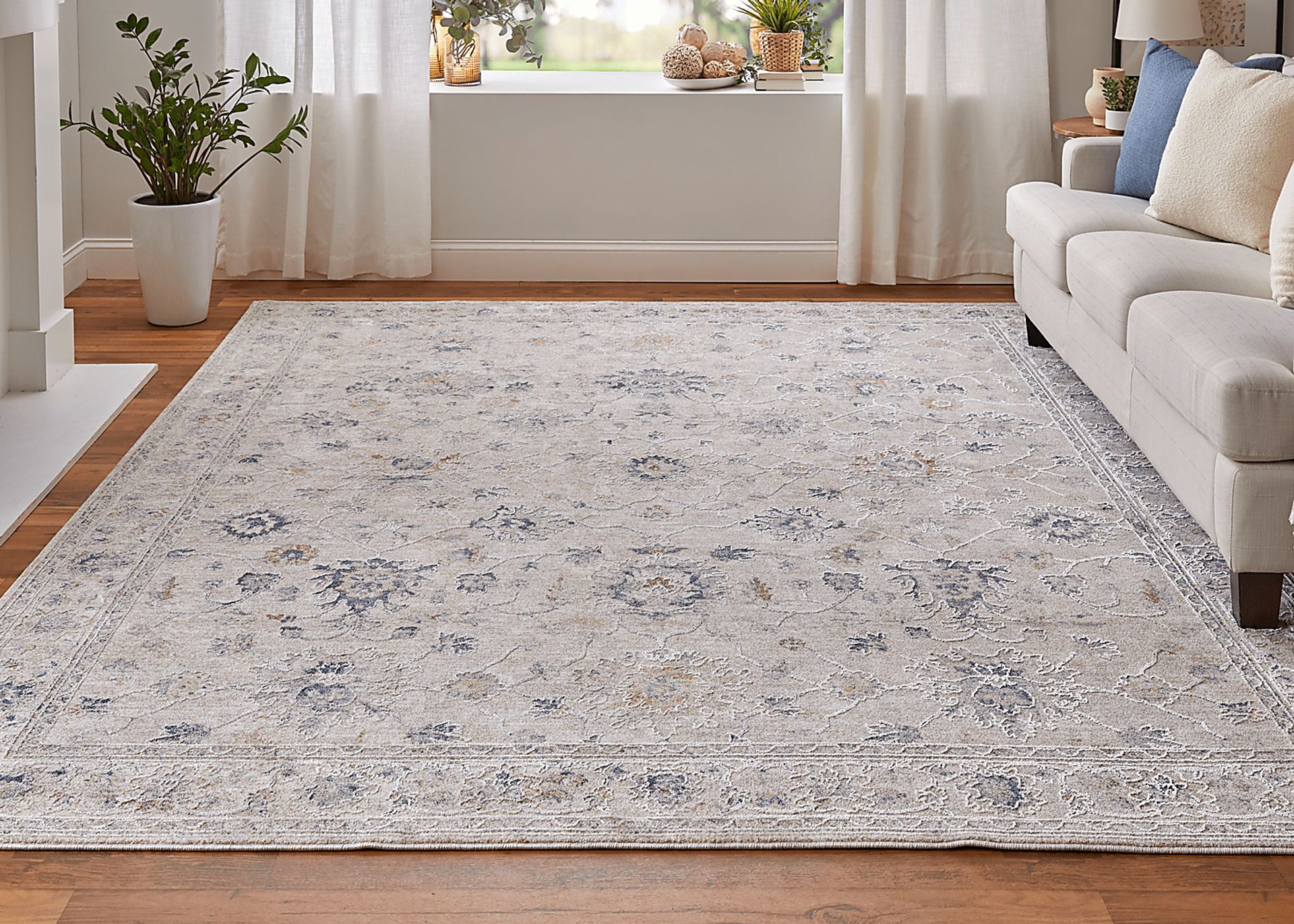Moragua Ivory 7'10 x 10'3 Rug - Image 2