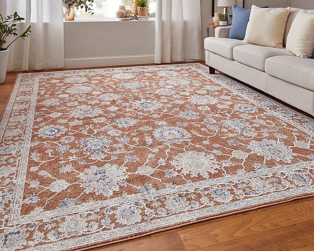 Moragua Rust 5' x 7'6 Rug - Thumbnail - Image 3