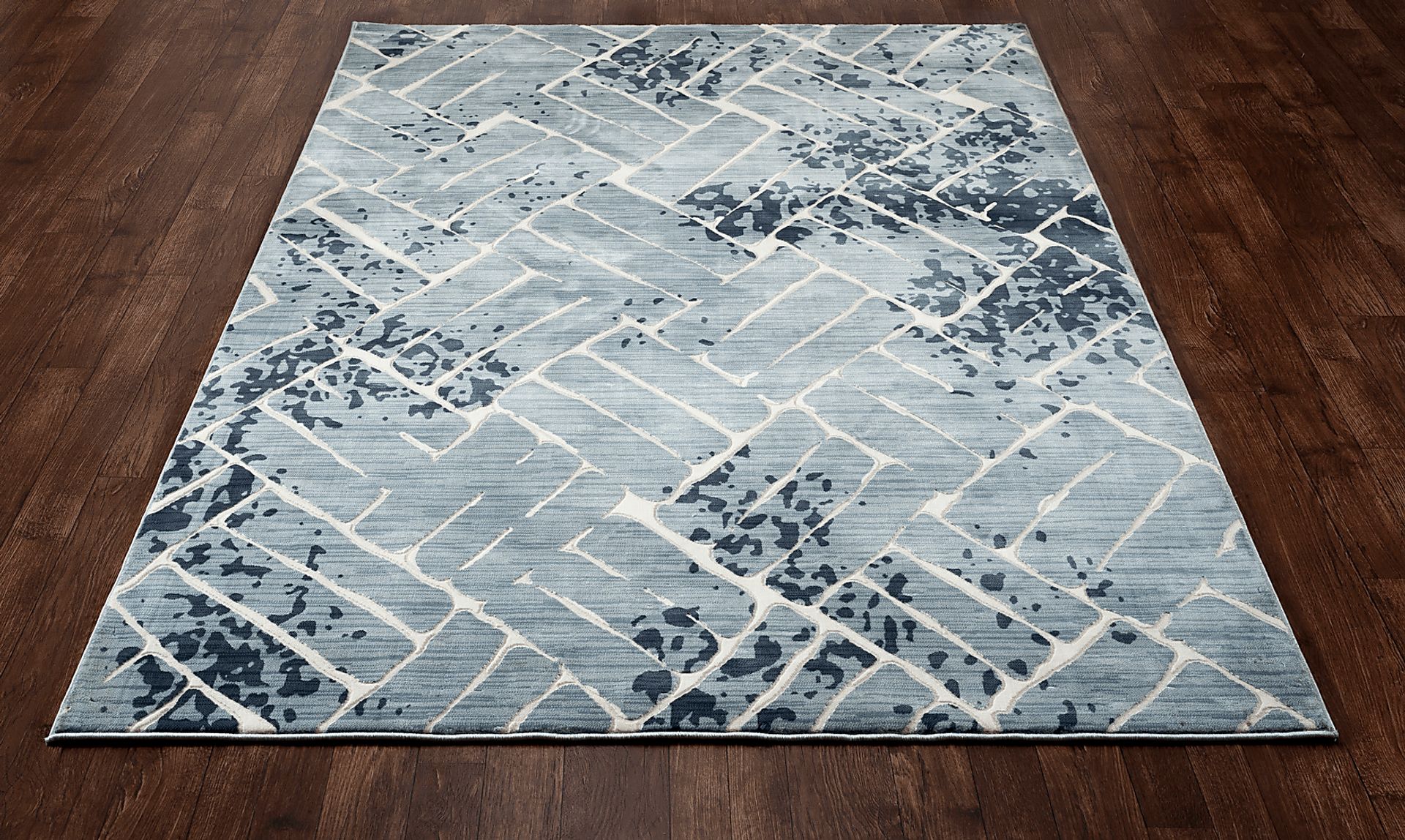 Mordred Blue 5'3 x 7'6 Rug - Image 2