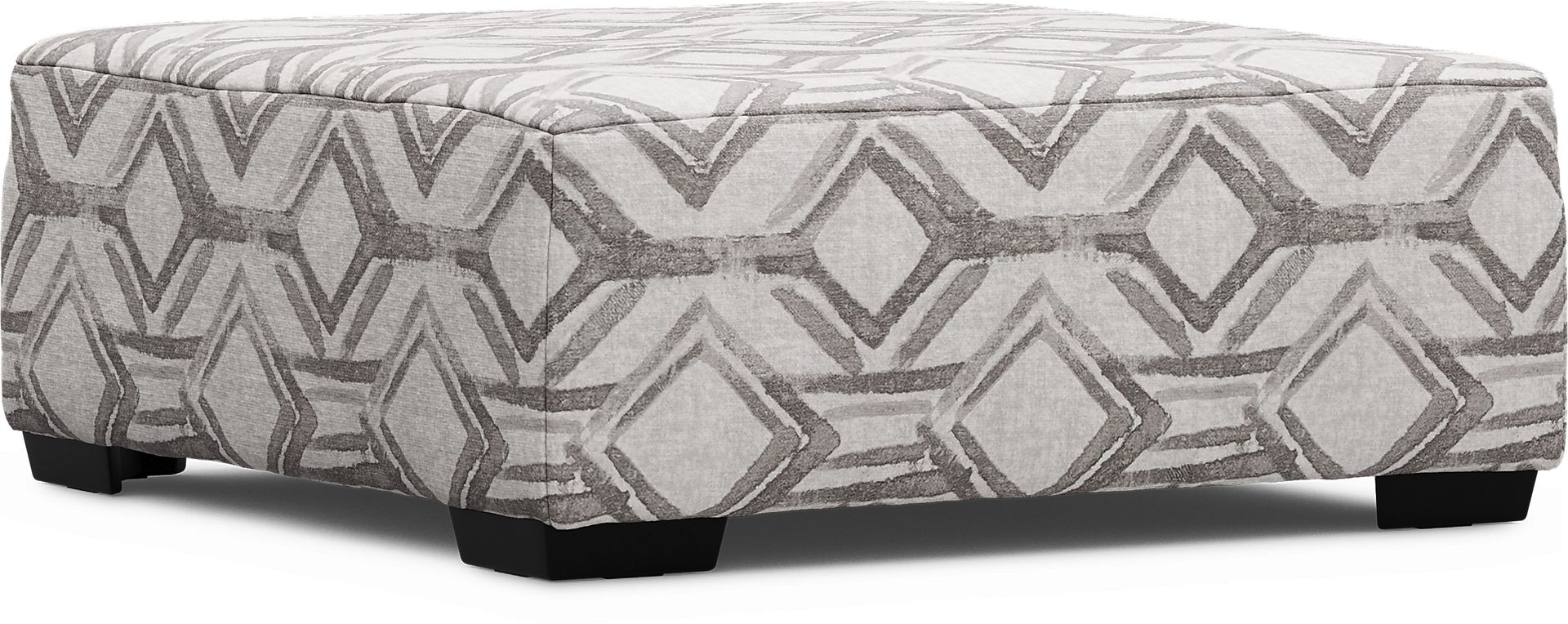 Moreau Street Gray Cocktail Ottoman