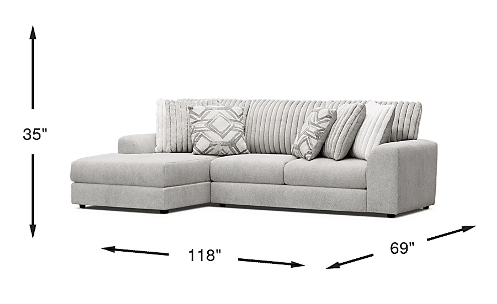 Dimension Image. Please refer to the Dimension Tab on this page for dimension details.