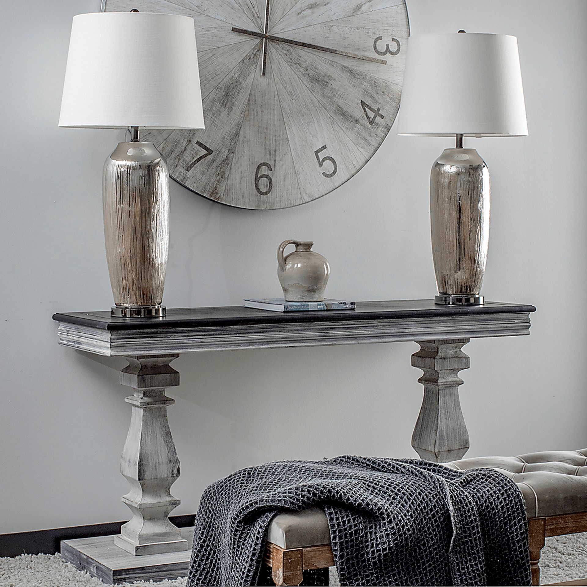 Morekis Black Sofa Table - Image 3