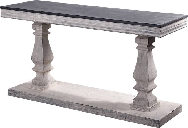 Morekis Black Sofa Table - Thumbnail - Image 1