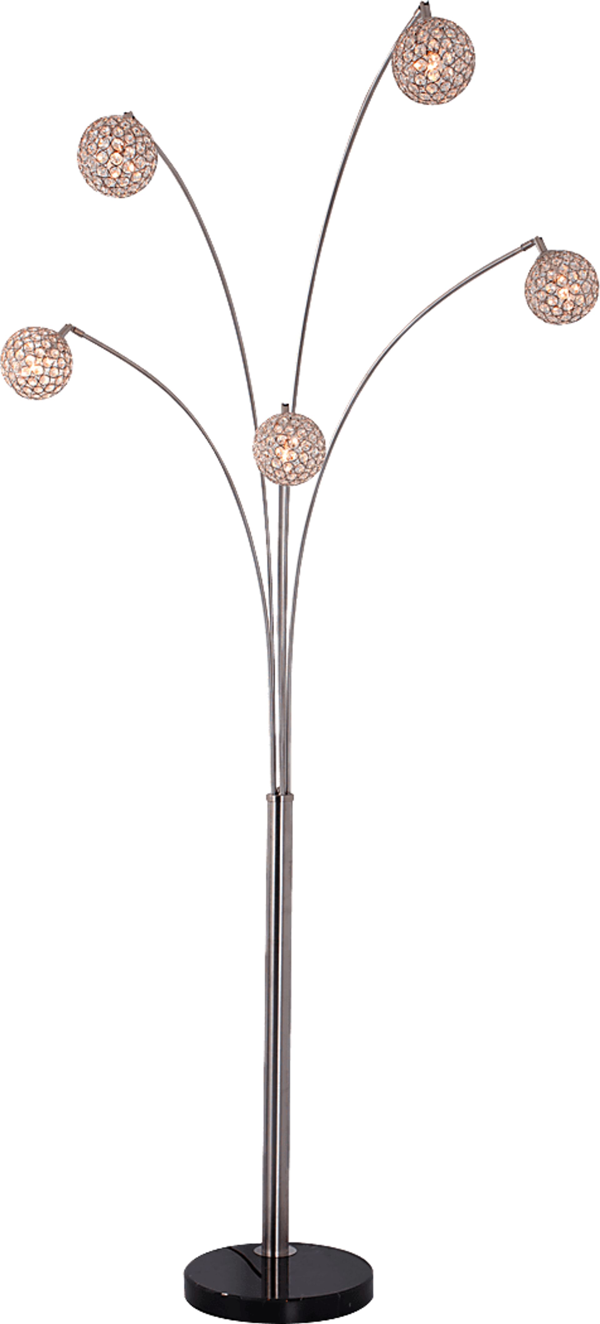 Morell Gray Arc Floor Lamp - Image 1