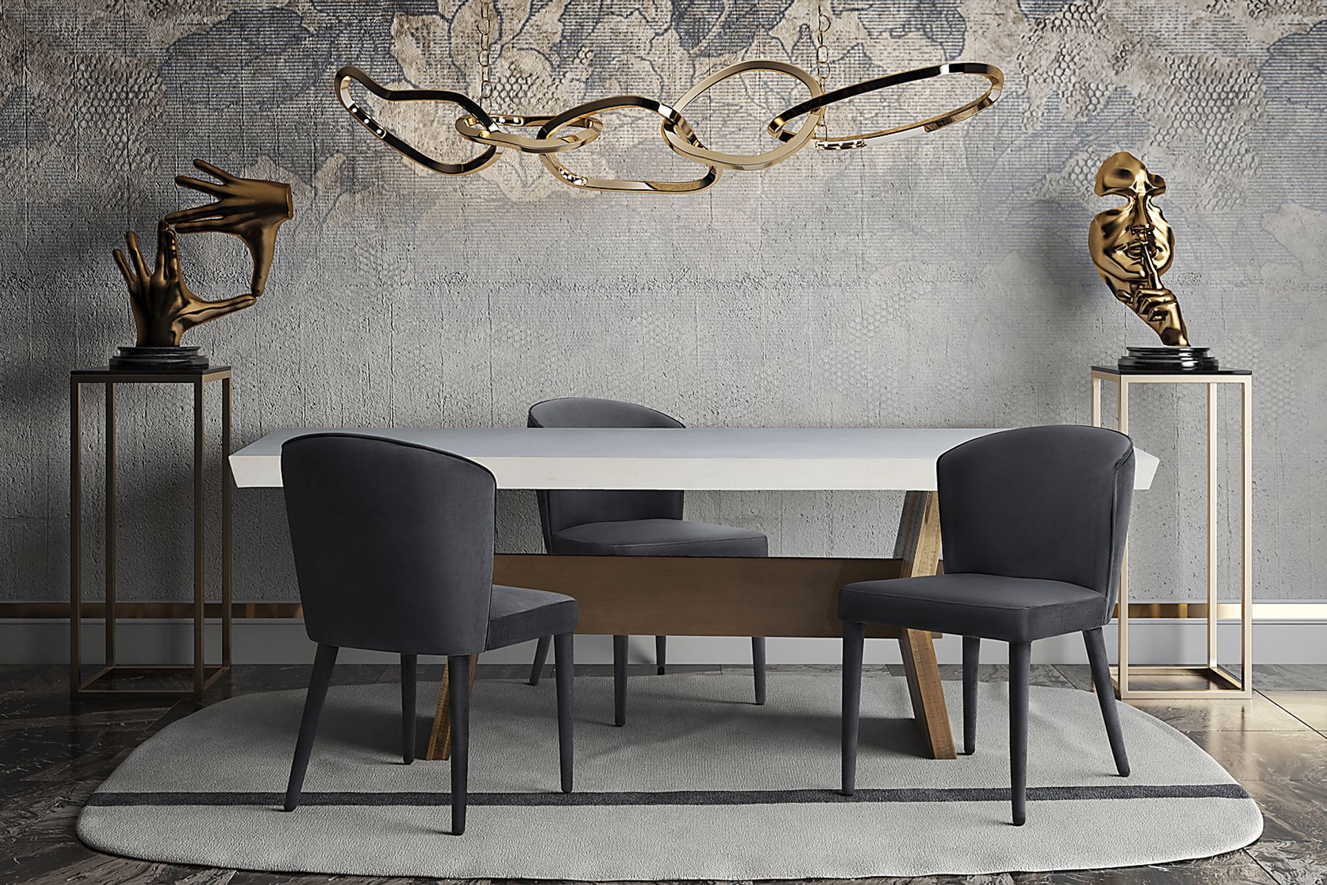 Morell Gray Dining Chair - Image 5