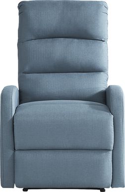 Blue recliners near me hot sale