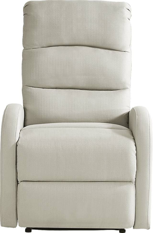 Morendo Light Gray Recliner - Thumbnail - Image 1