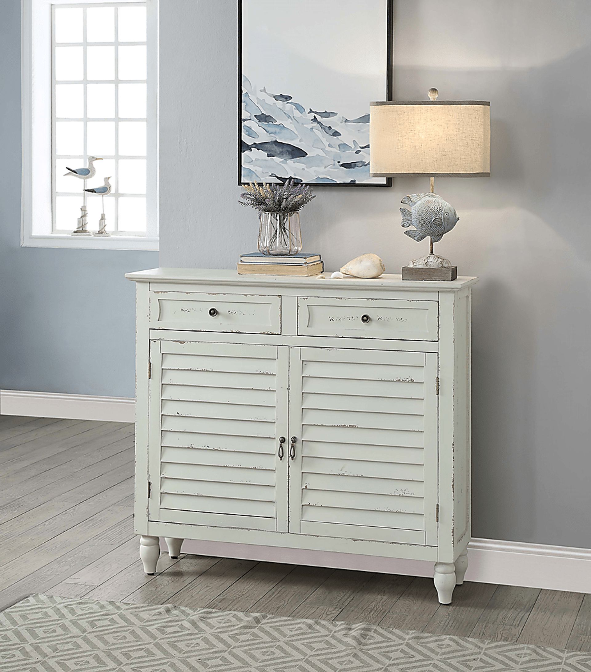 Moreno Bay Blue Table Lamps, Set of 2 - Image 2