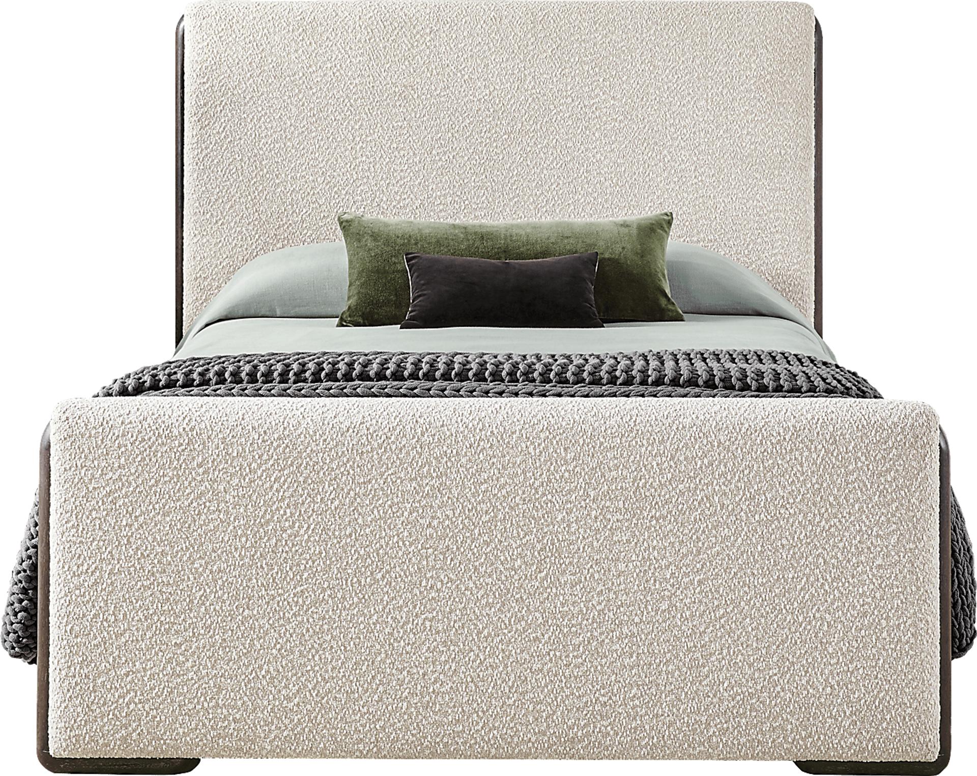 Moreno Brown 3 Pc King Upholstered Bed