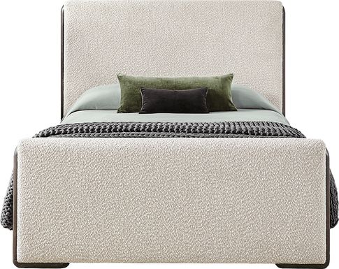 Moreno Brown 3 Pc Queen Upholstered Bed